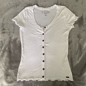 Hollister button down tee
